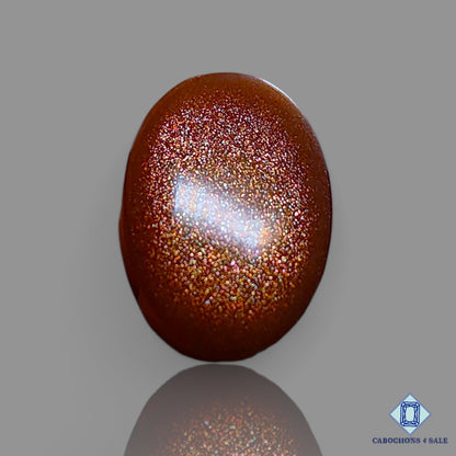 Peach Moonstone with Sunstone