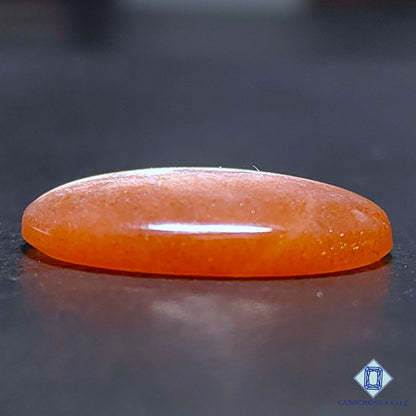 Natural Peach Moonstone with Sunstone Gemstone Oval Cabochons 23*18*5mm from Madagascar available for sale