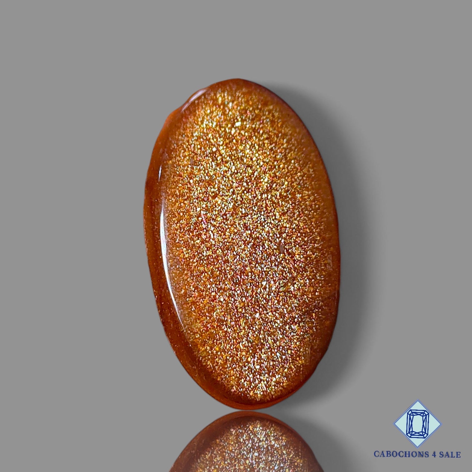 Peach Moonstone with Sunstone