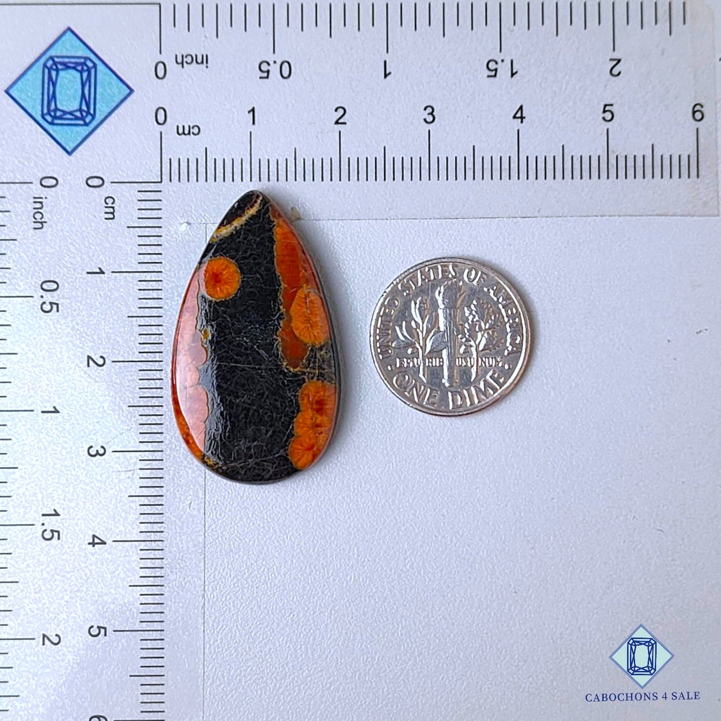 Cabujones de obsidiana de cacahuete natural en forma de pera, 32 x 18 x 5 mm, de México, disponibles para la venta.