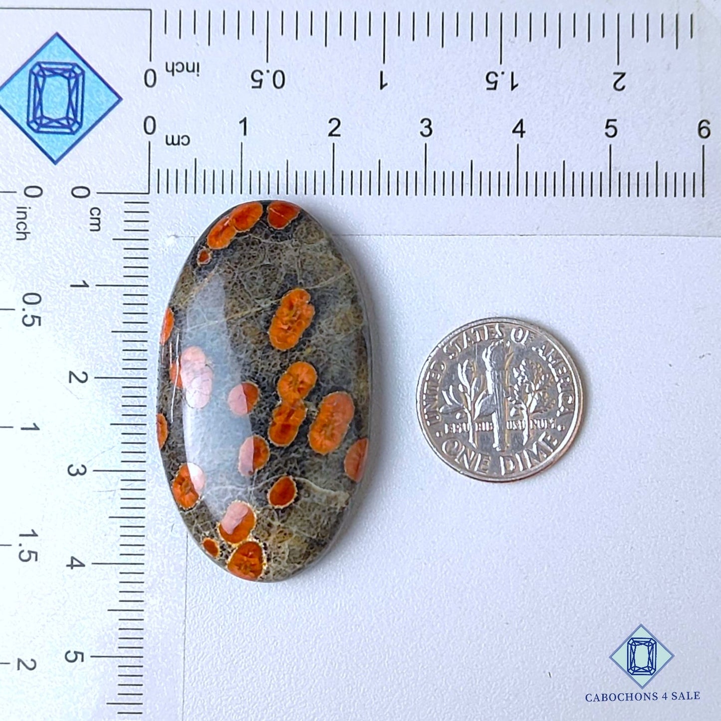 Natural Peanut Obsidian Gemstone  Oval Cabochons 40*23*7mm from Mexico available for sale