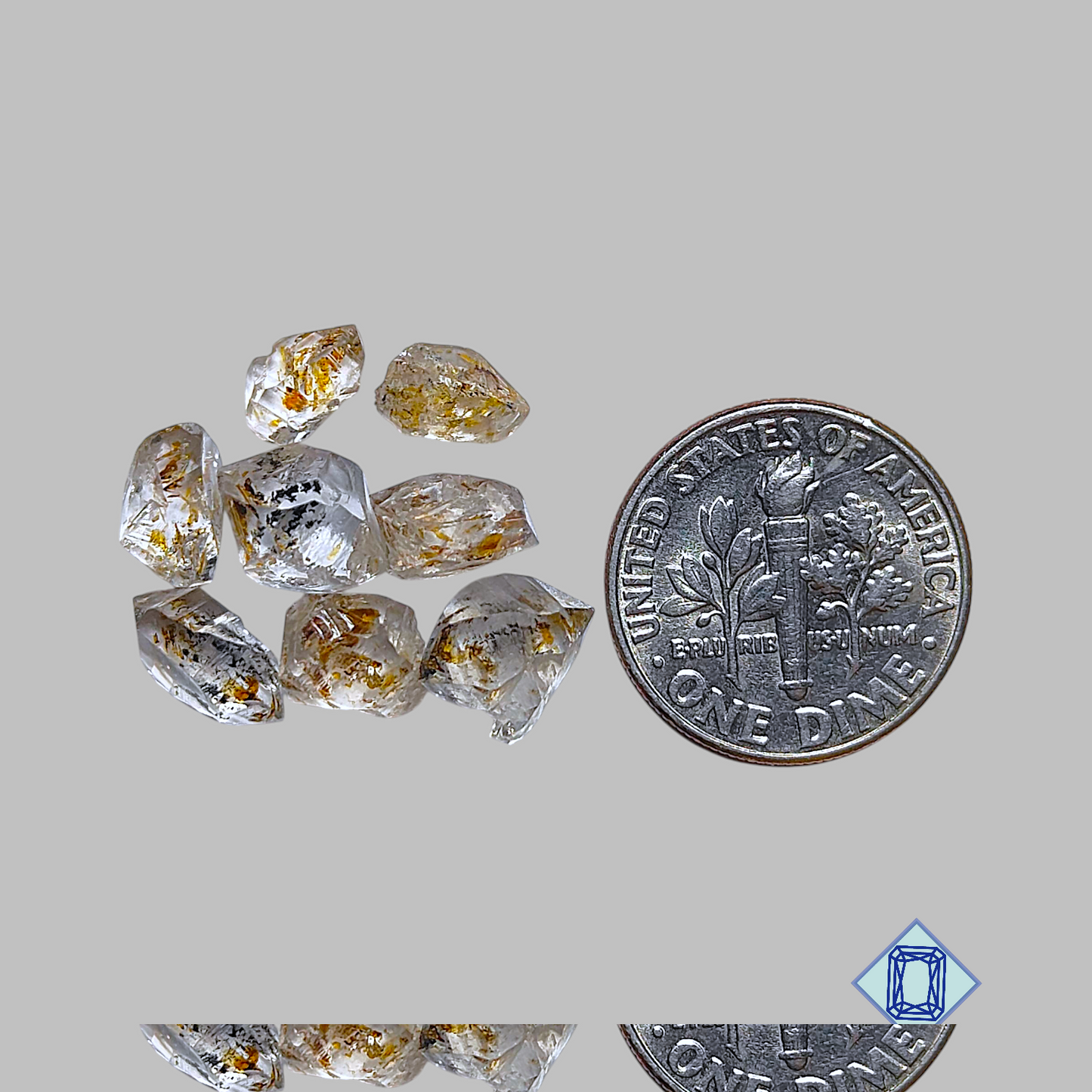 Petroleum Quartz Mix Shape Lots