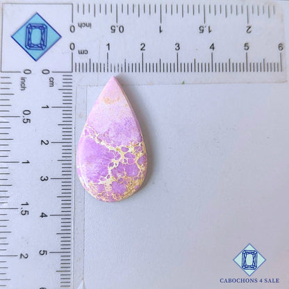 Natural Phosphosiderite Gemstone  Pear Cabochons 35*19*4mm from Chile available for sale