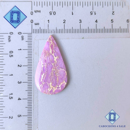 Natural Phosphosiderite Gemstone  Pear Cabochons 35*19*3mm from Chile available for sale