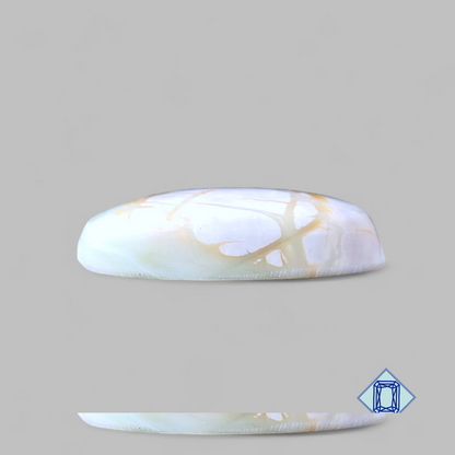 Cabujones ovalados de jaspe Picasso