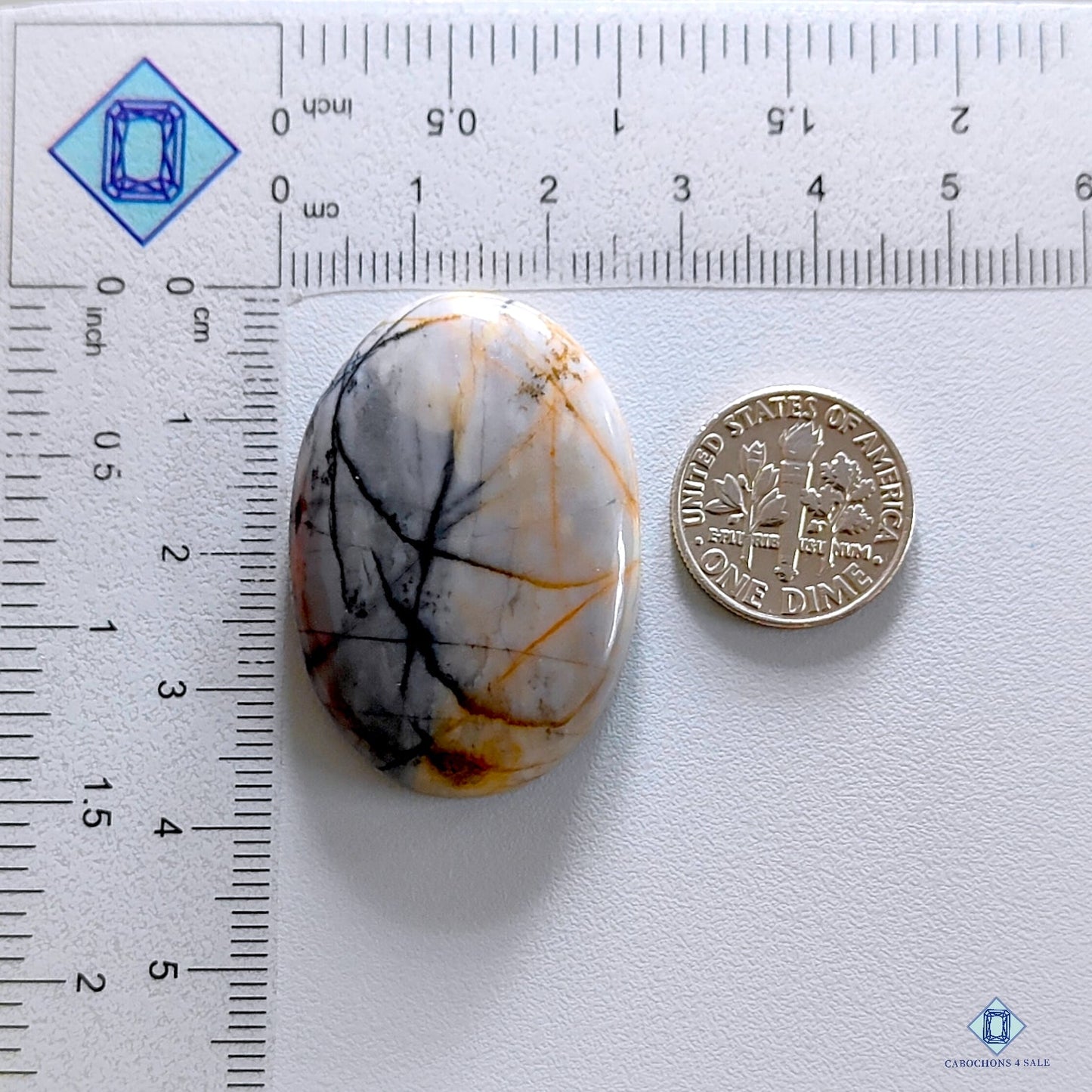 Picasso Jasper Oval Cabochons