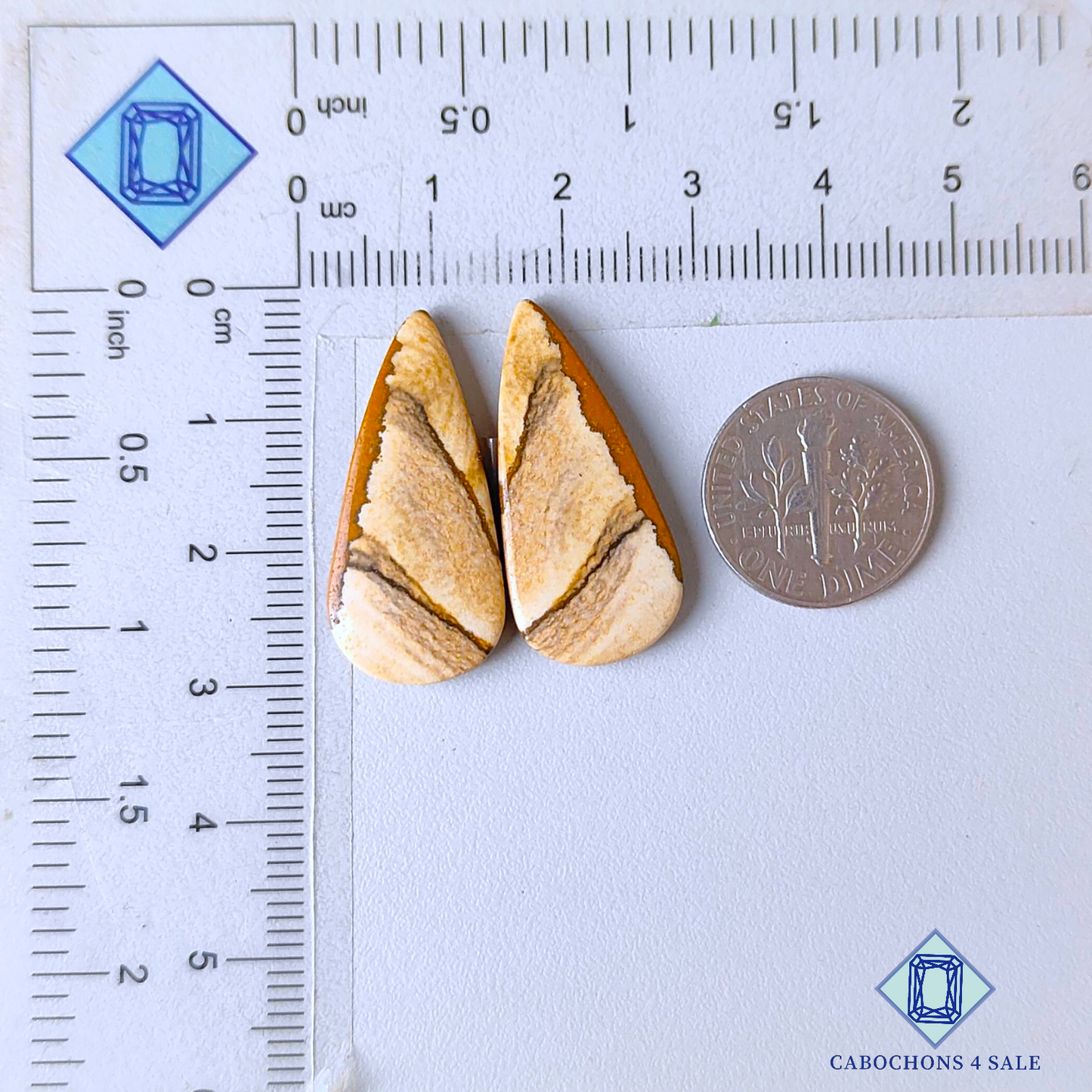 Picture Jasper Pear Pairs