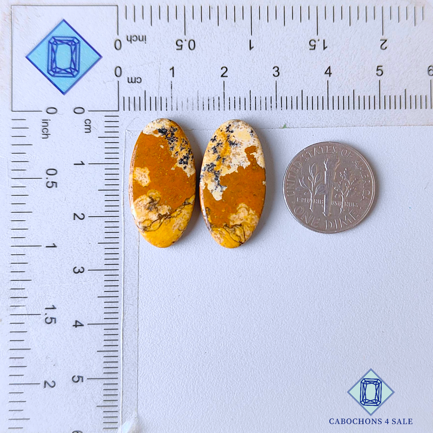 Picture Jasper Oval Pairs