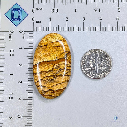 Picture Jasper Oval Cabochons