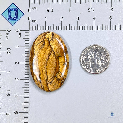 Picture Jasper Oval Cabochons