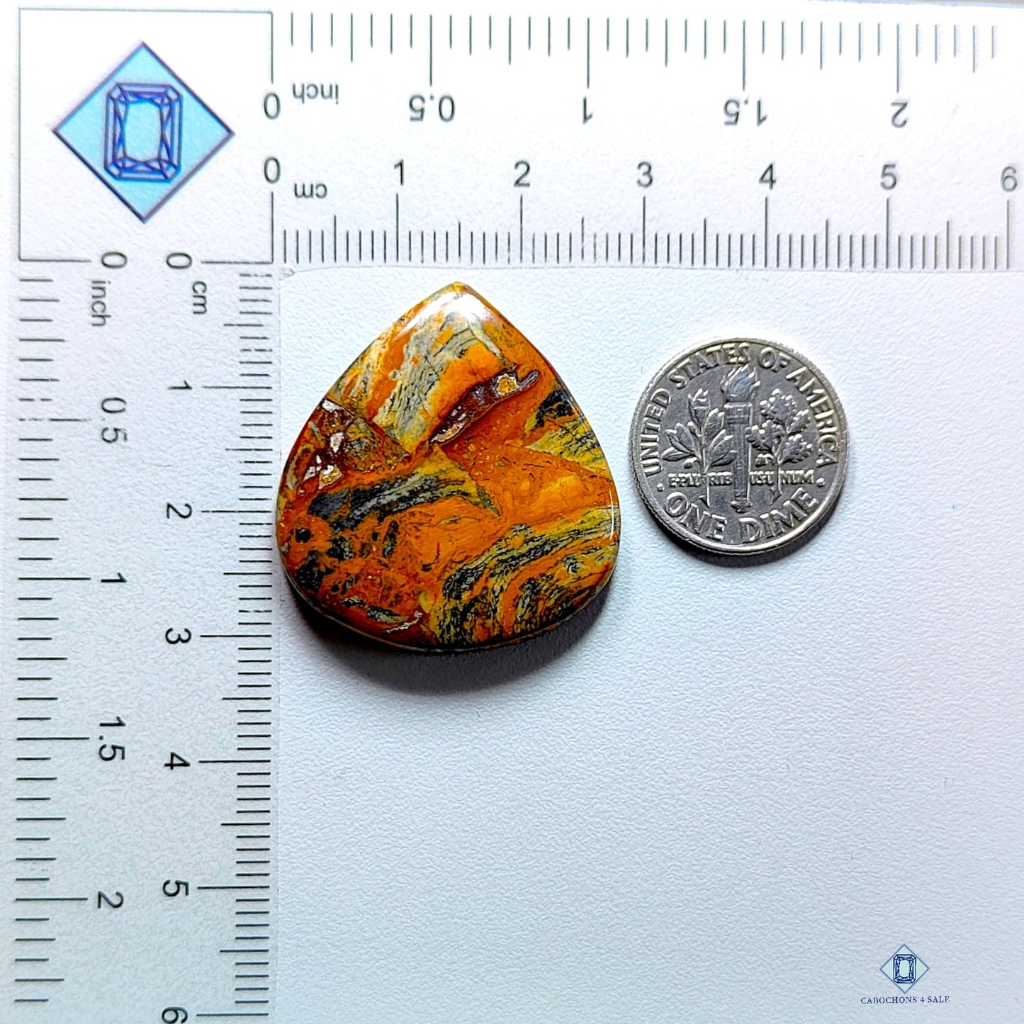 Pietersite Pear Cabochons