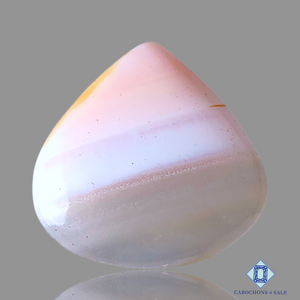 Pink Opal Pear Cabochons