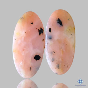 Pink Opal Oval Pairs