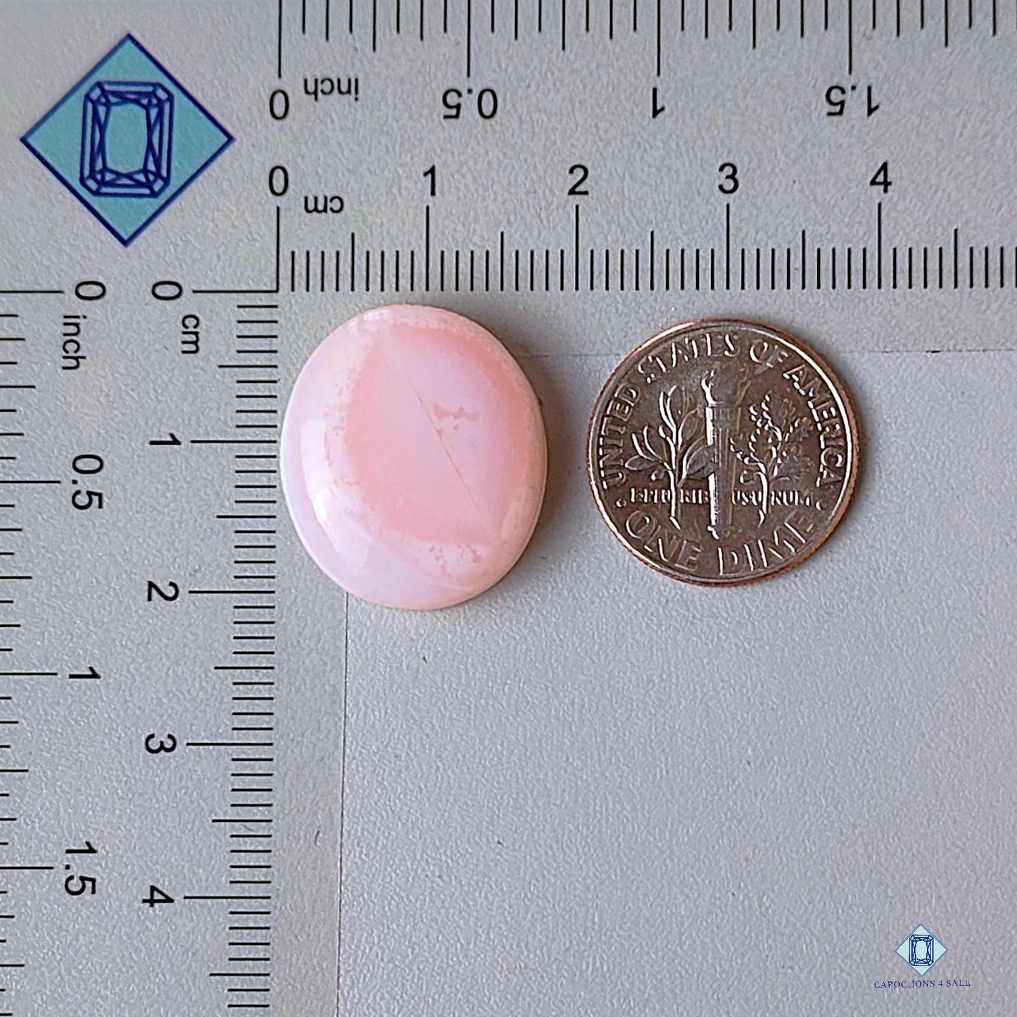 Superior Quality Pink Opal Oval Gemstone Cabochons for sale, Oval 20*17*6mm