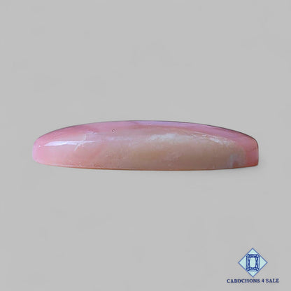 Natural Pink Opal Gemstone  Oval Cabochons 37*18*6mm from Peru  available for sale
