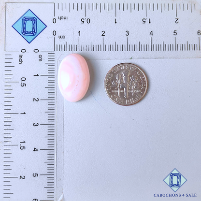 Pink Opal Oval Cabochons