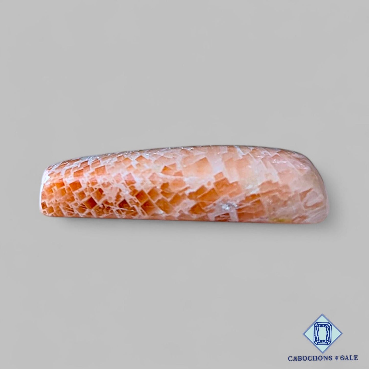 Natural Pink Scolecite Gemstone Fancy Cabochons 21*17*4mm from India  available for sale