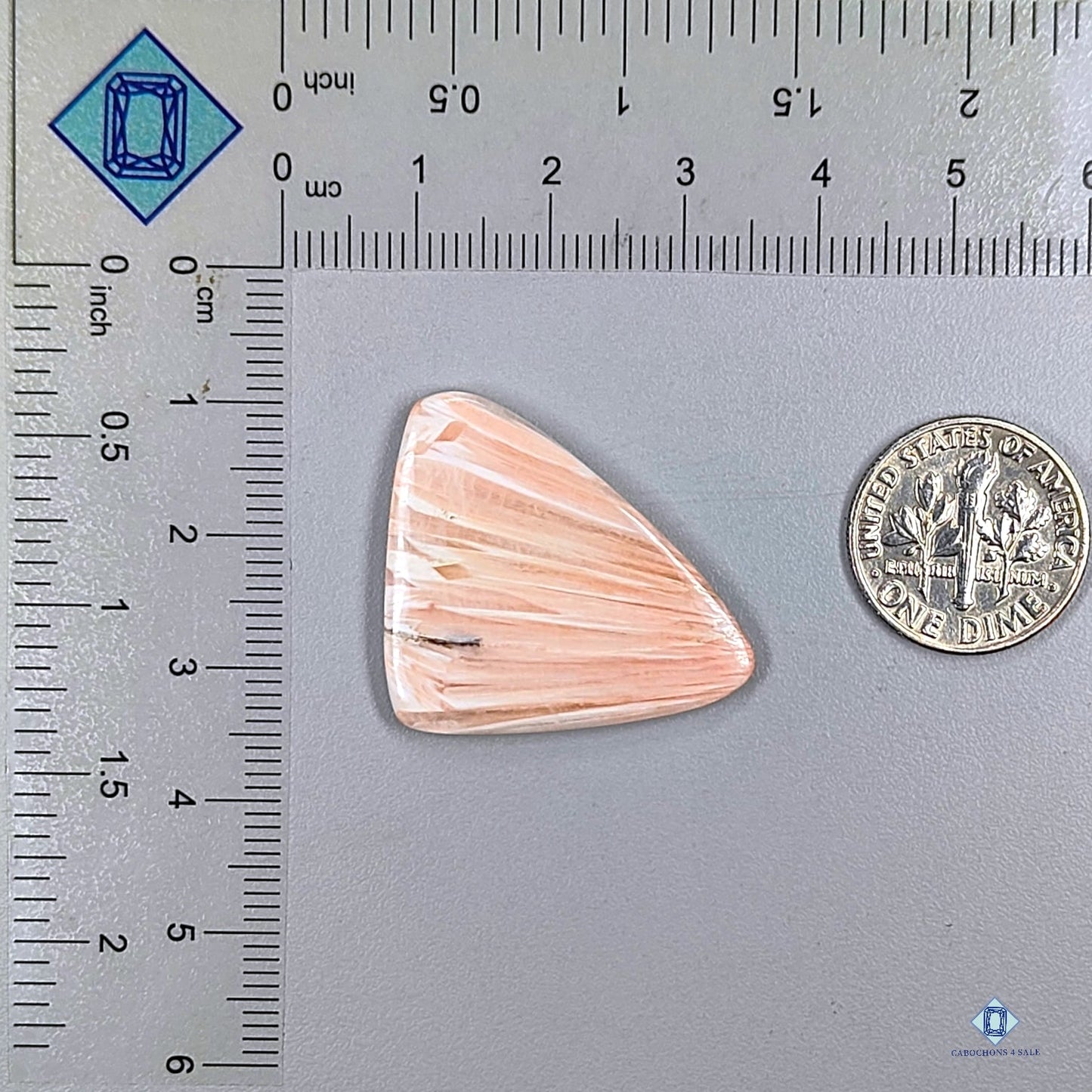 Pink Scolecite Fancy Cabochons