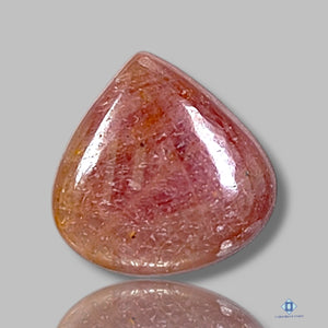 Pink Zawadi Sapphire Pear Cabochons