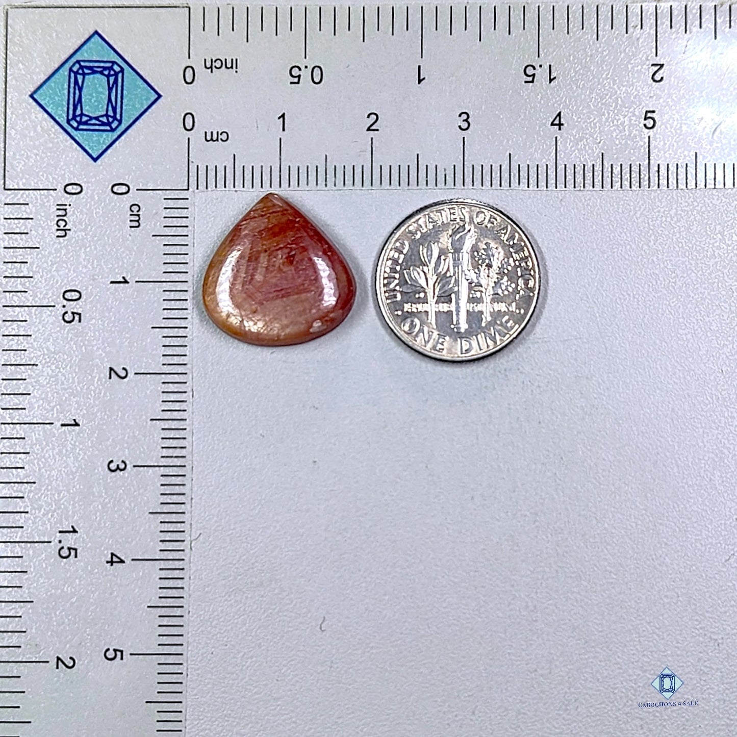 Pink Zawadi Sapphire Pear Cabochons