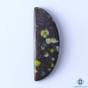 Plum Jasper Fancy Cabochons 45x16x4mm