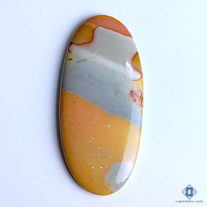 Poly Chrome Jasper Oval Cabochons 65*30*5mm
