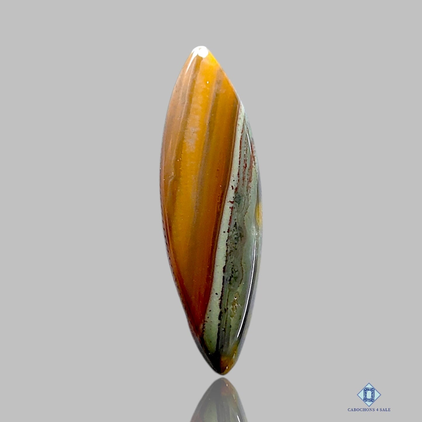 Polychrome Jasper Marquise Cabochons