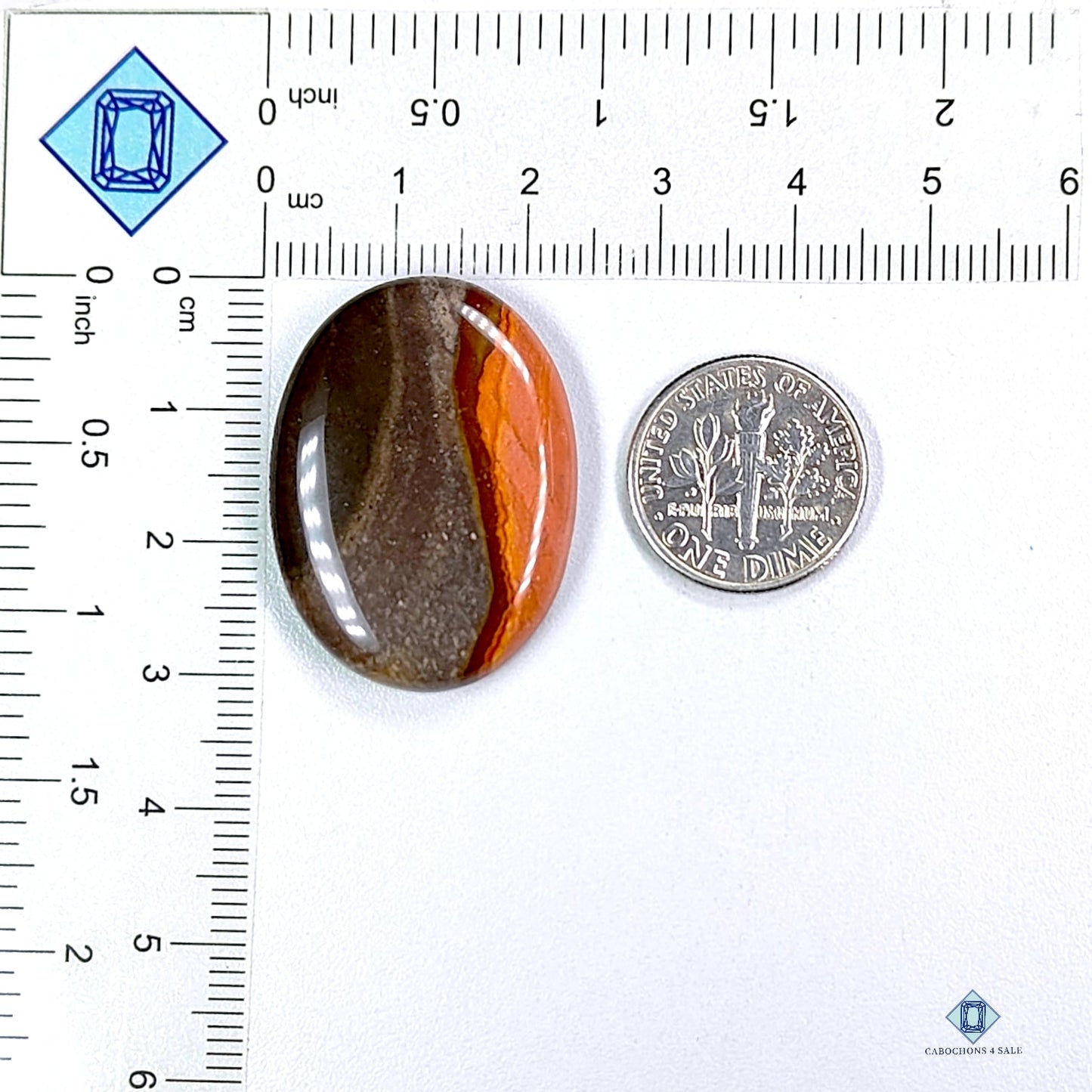 Polychrome Jasper Oval Cabochons