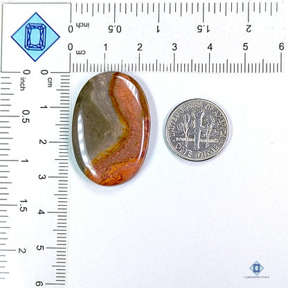 Polychrome Jasper Oval Cabochons