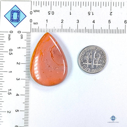 Polychrome Jasper Pear Cabochons