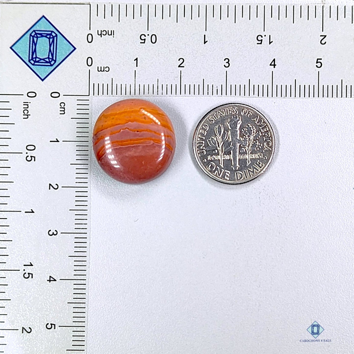 Polychrome Jasper Round Cabochons