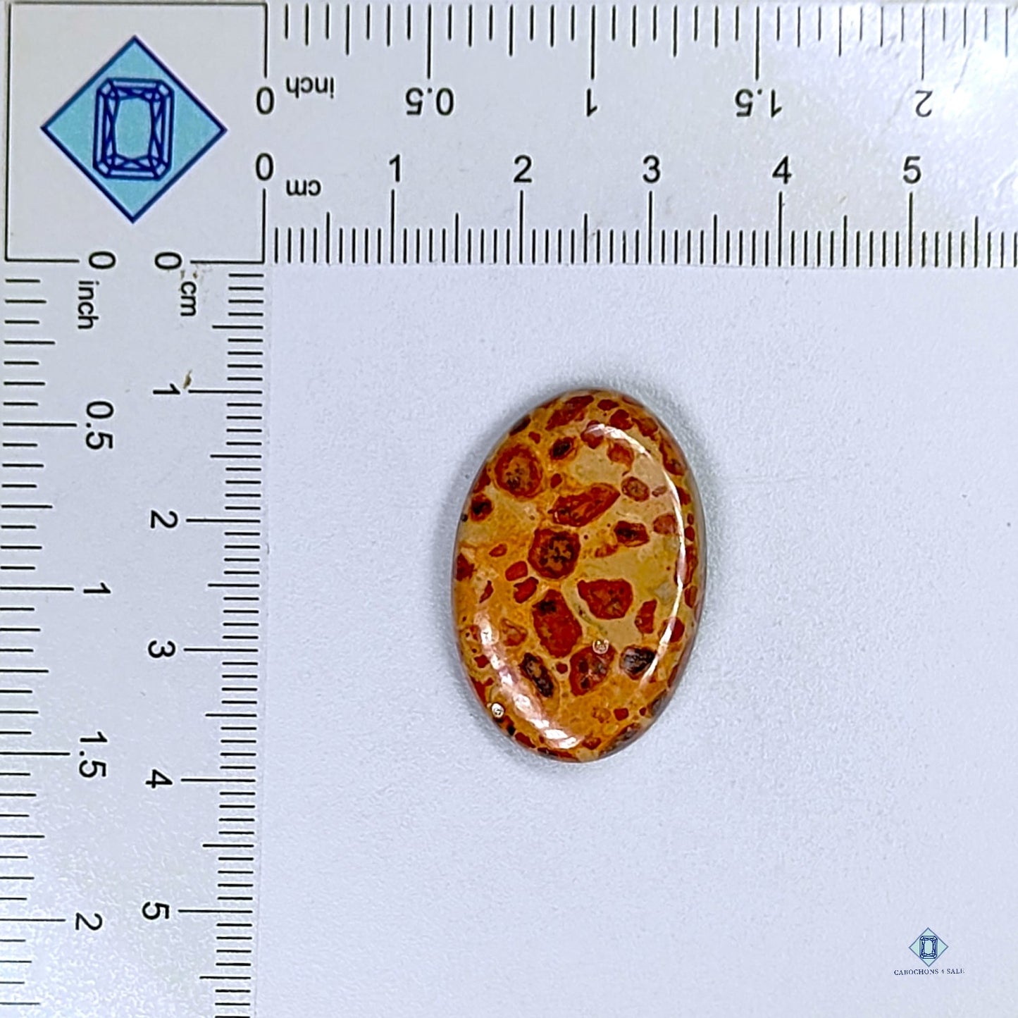 Poppy Jasper Oval Cabochons