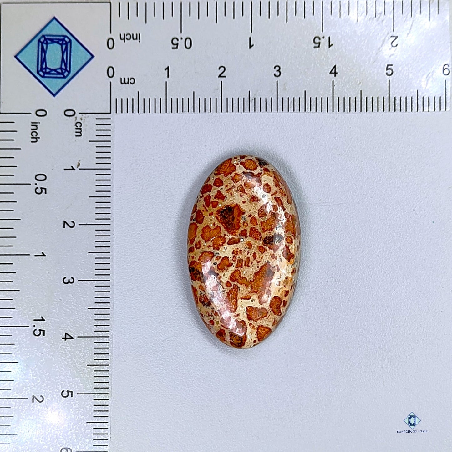 Poppy Jasper Oval Cabochons