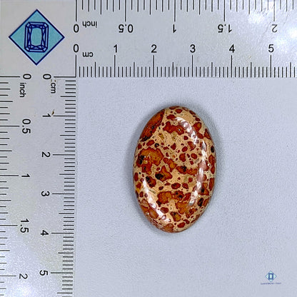 Poppy Jasper Oval Cabochons