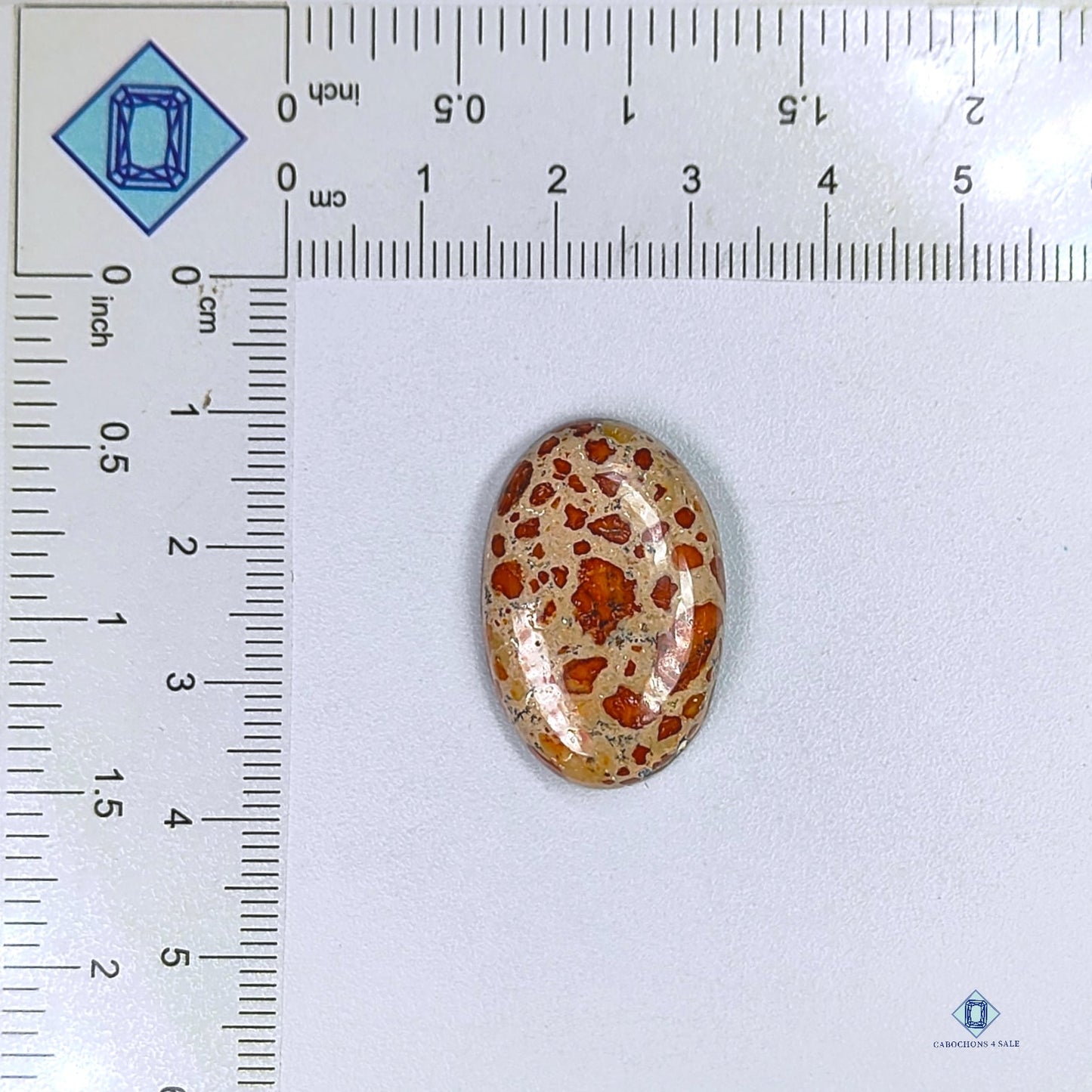 Poppy Jasper Oval Cabochons