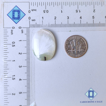 Prehnite Oval Cabochons