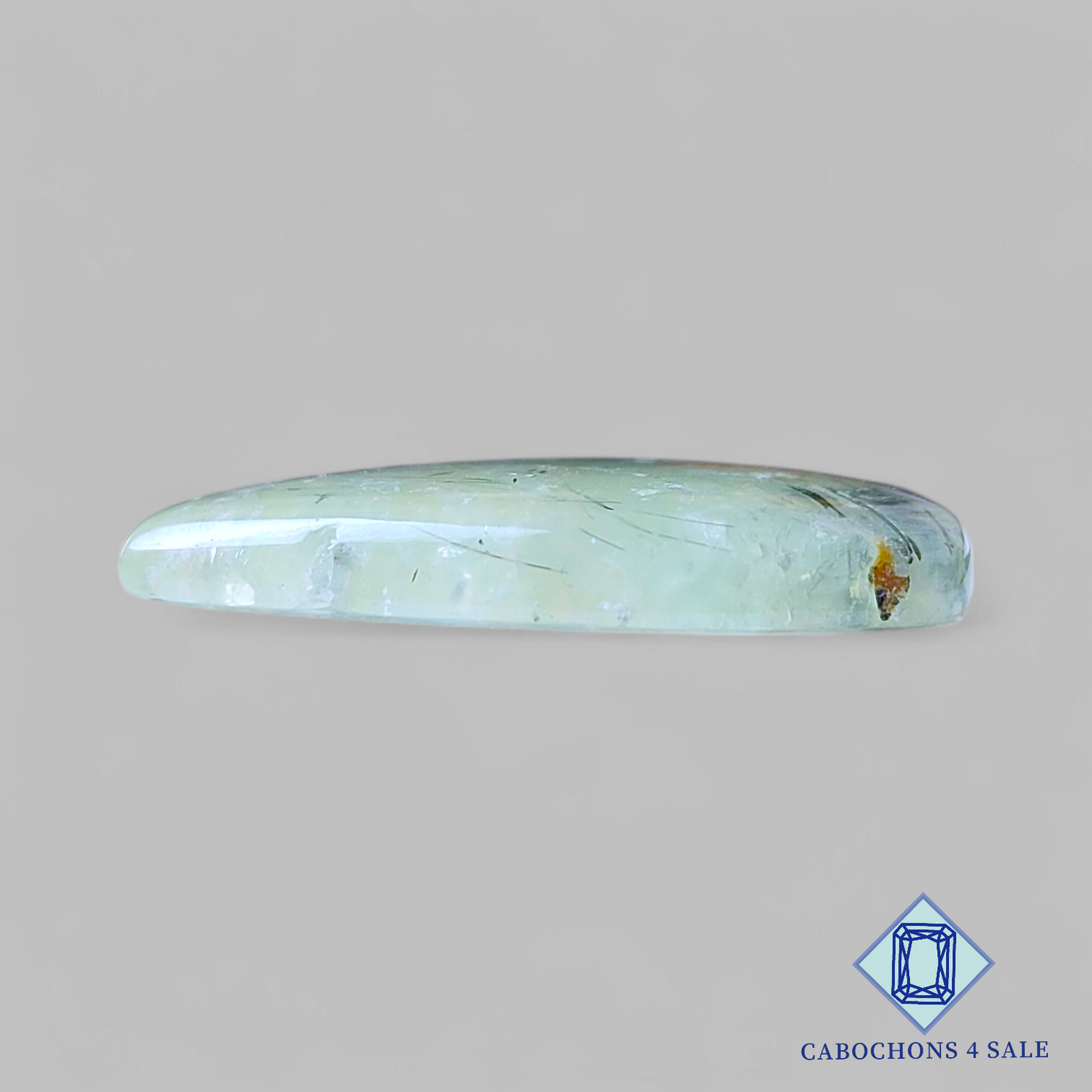 Prehnite Pear Cabochons