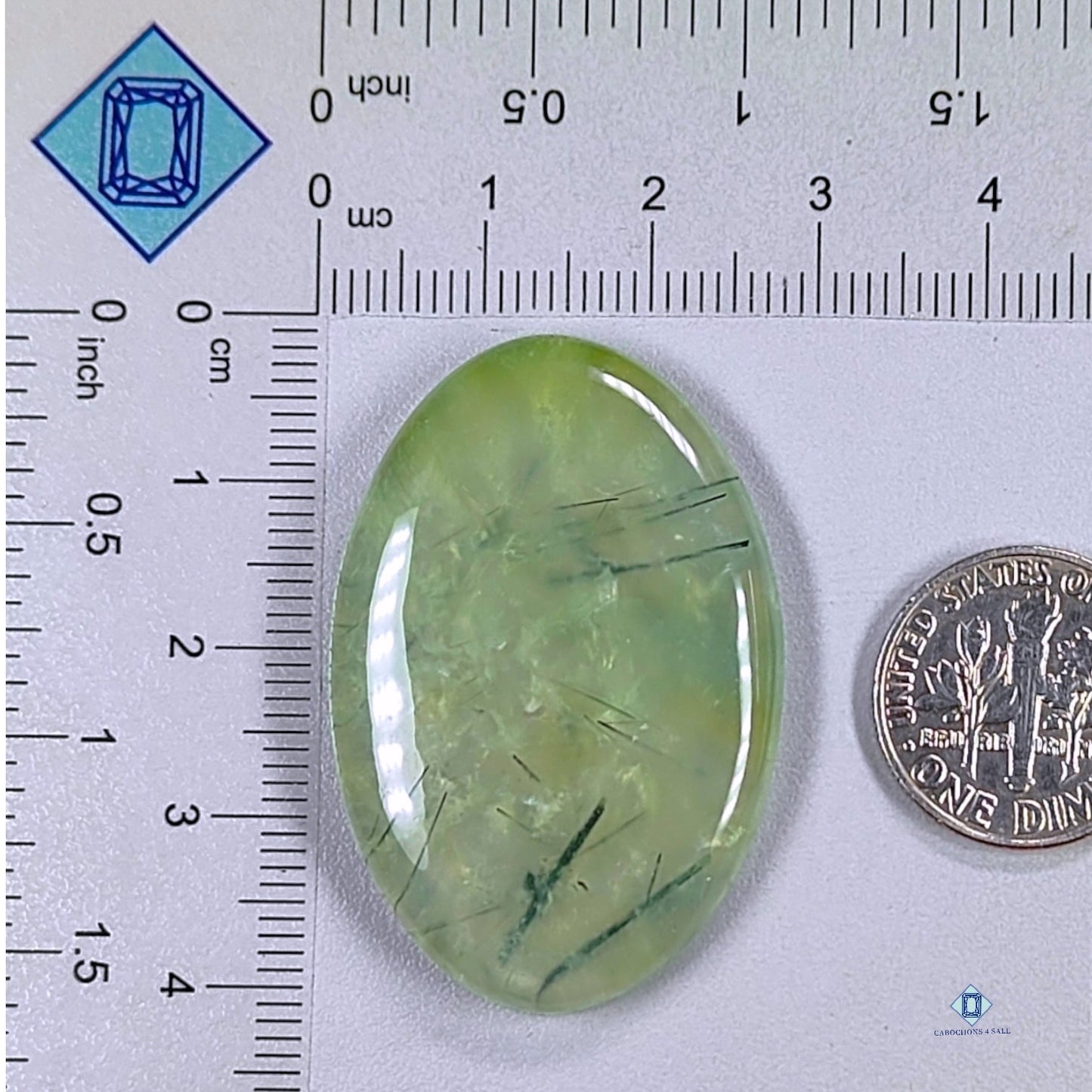 Prehnite Oval Cabochons