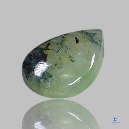 Prehnite Pear Cabochons