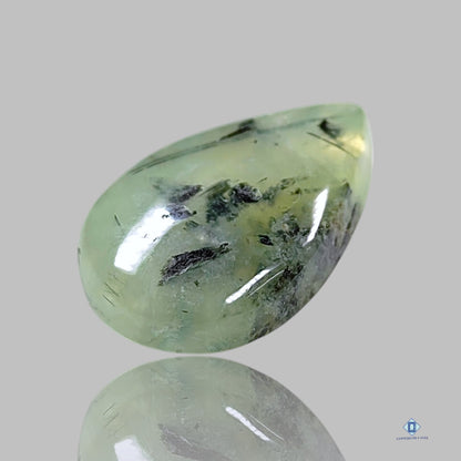 Prehnite Pear Cabochons