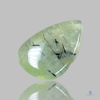 Prehnite Pear Cabochons