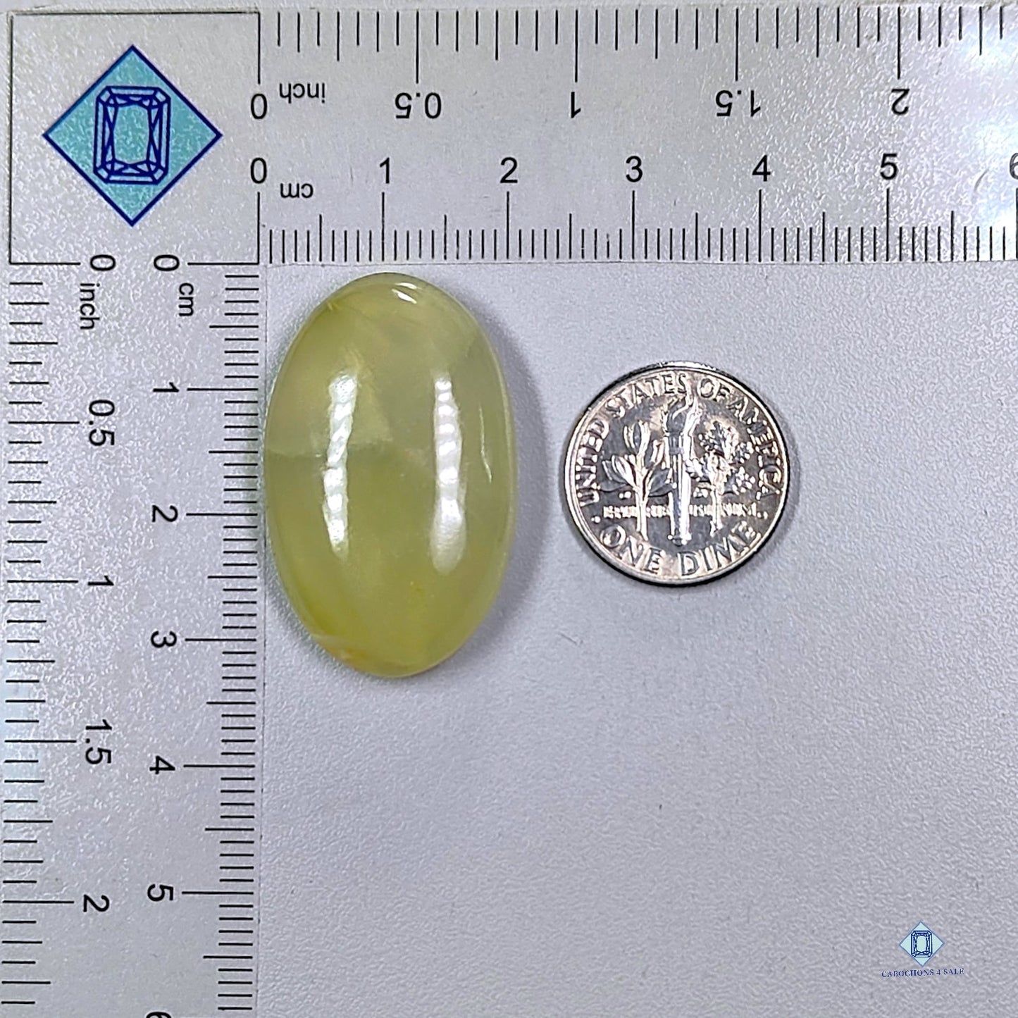 Australian Prehnite Oval Cabochons