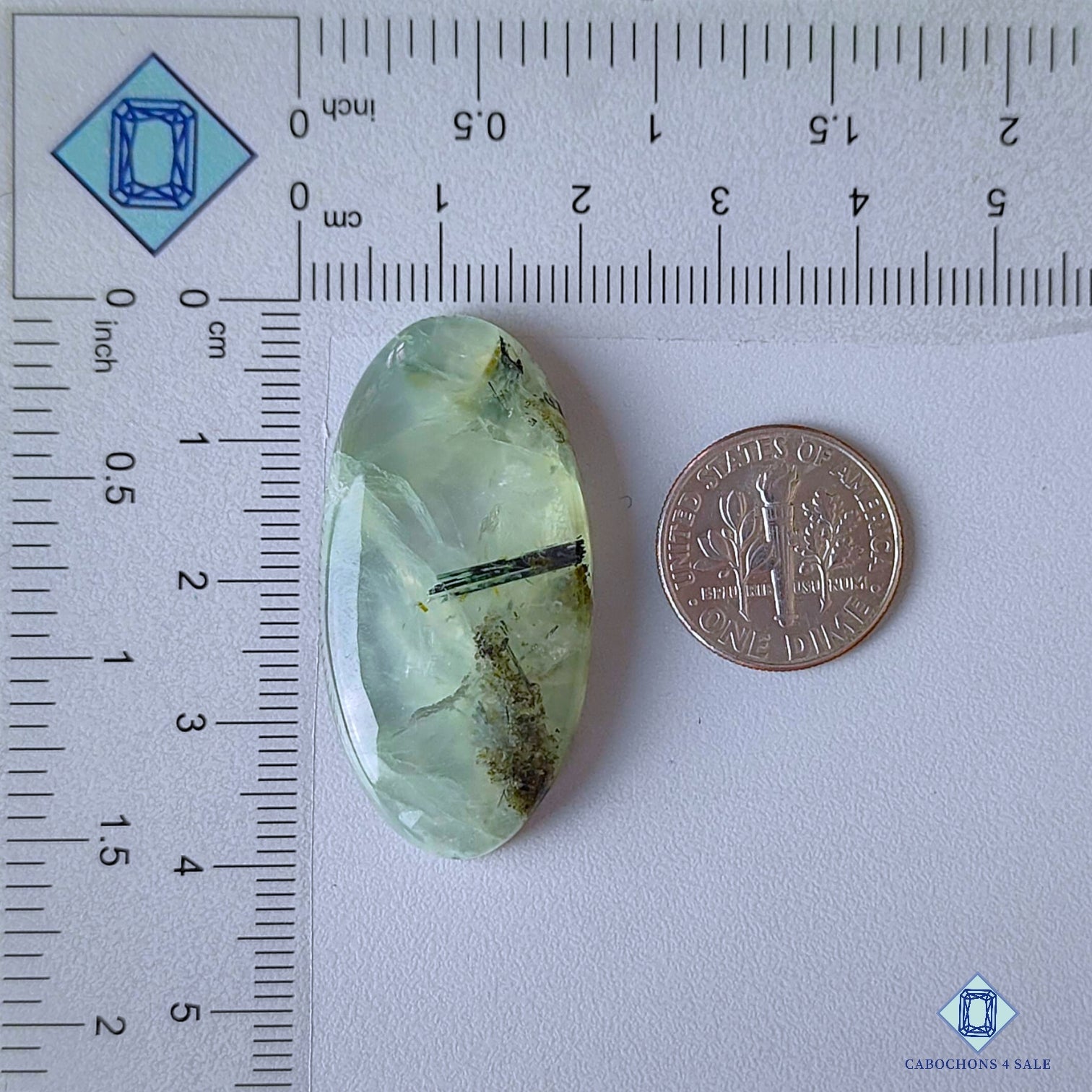 Prehnite Rutile