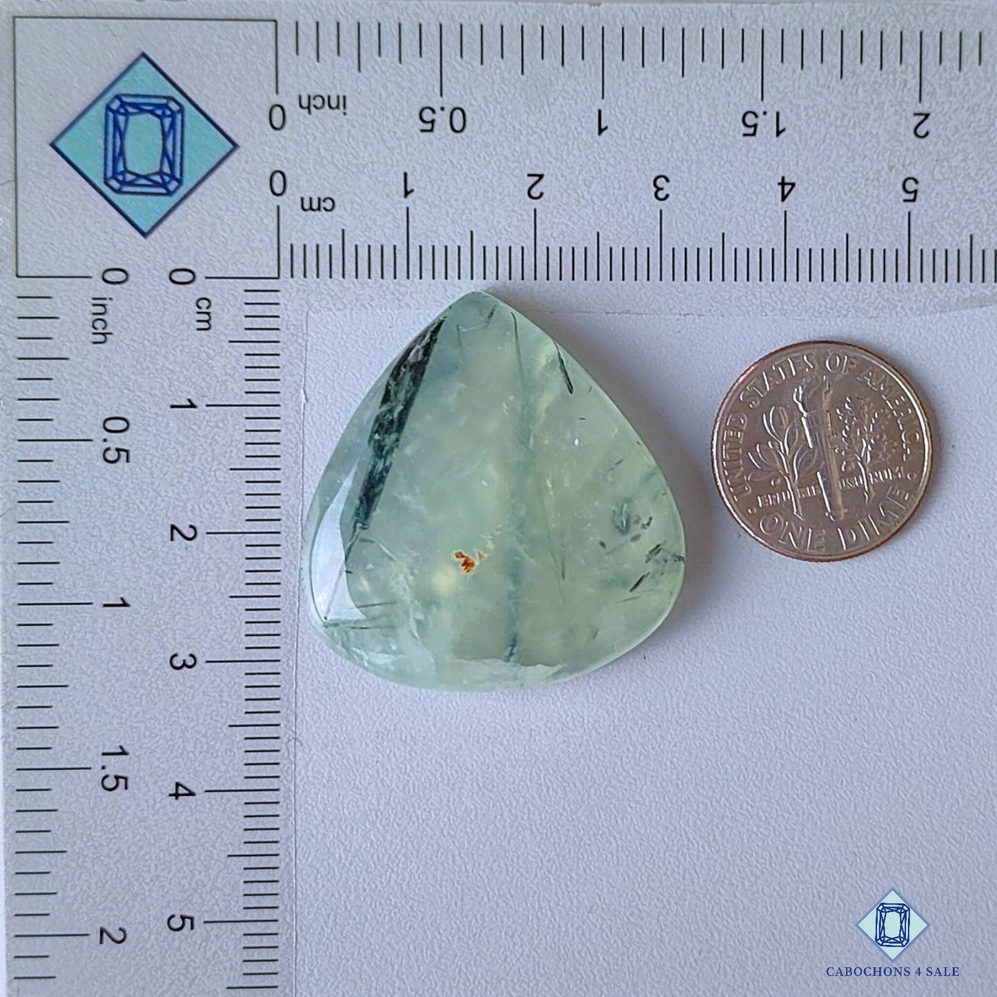 Prehnite Rutile
