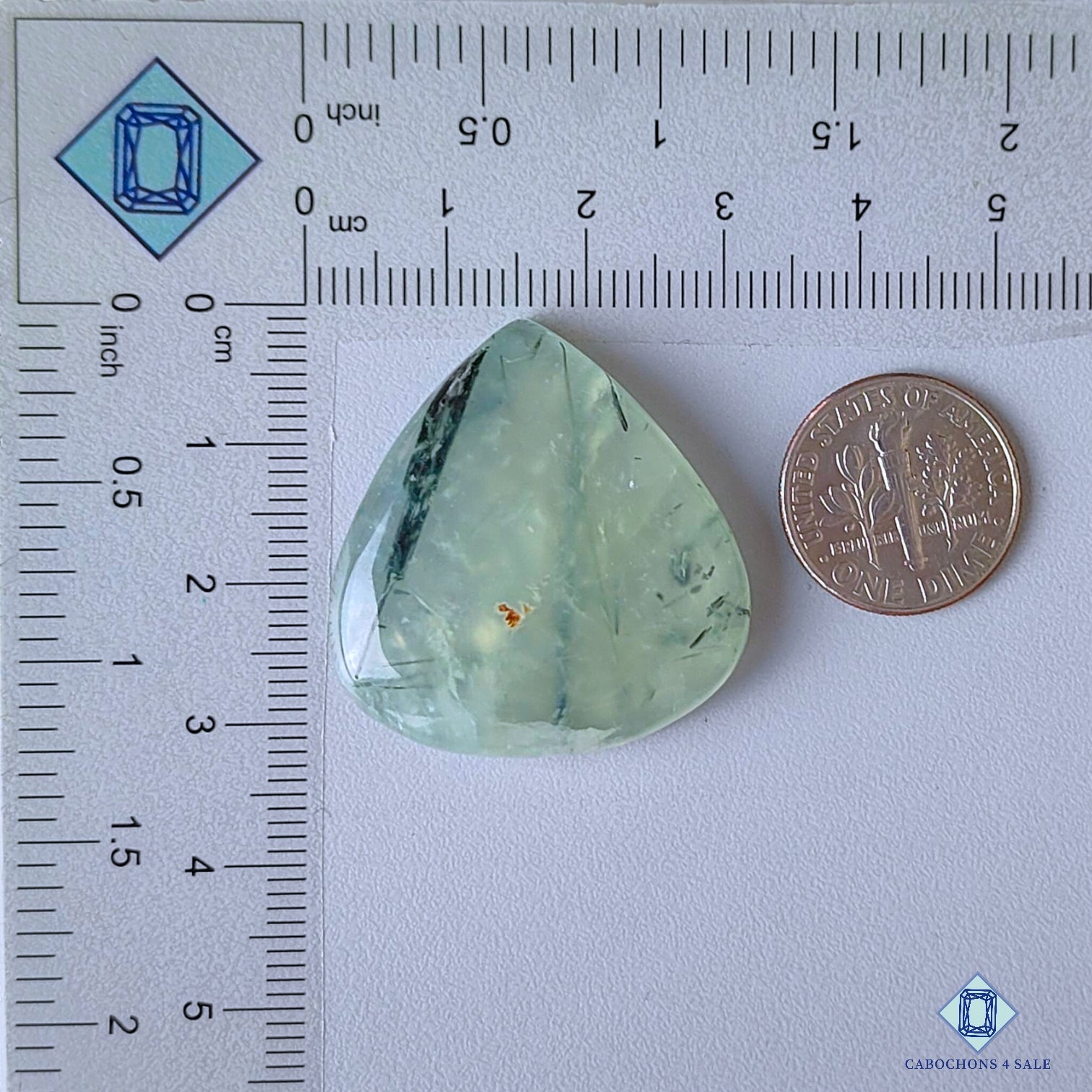 Prehnite Rutile