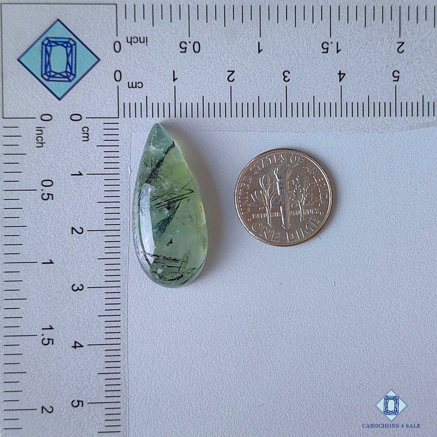Prehnite Rutile