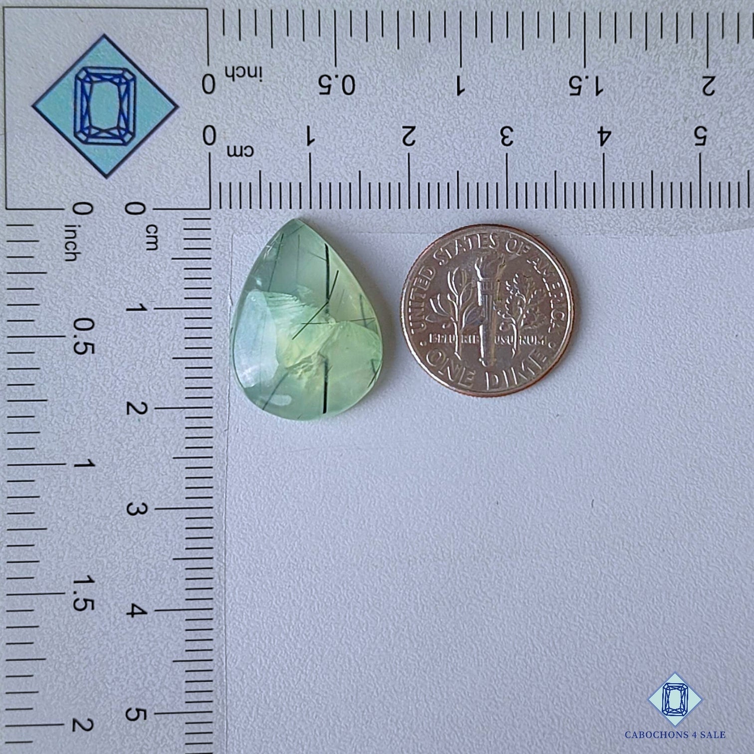 Prehnite Rutile