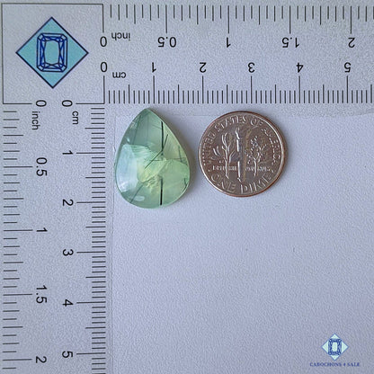 Prehnite Rutile