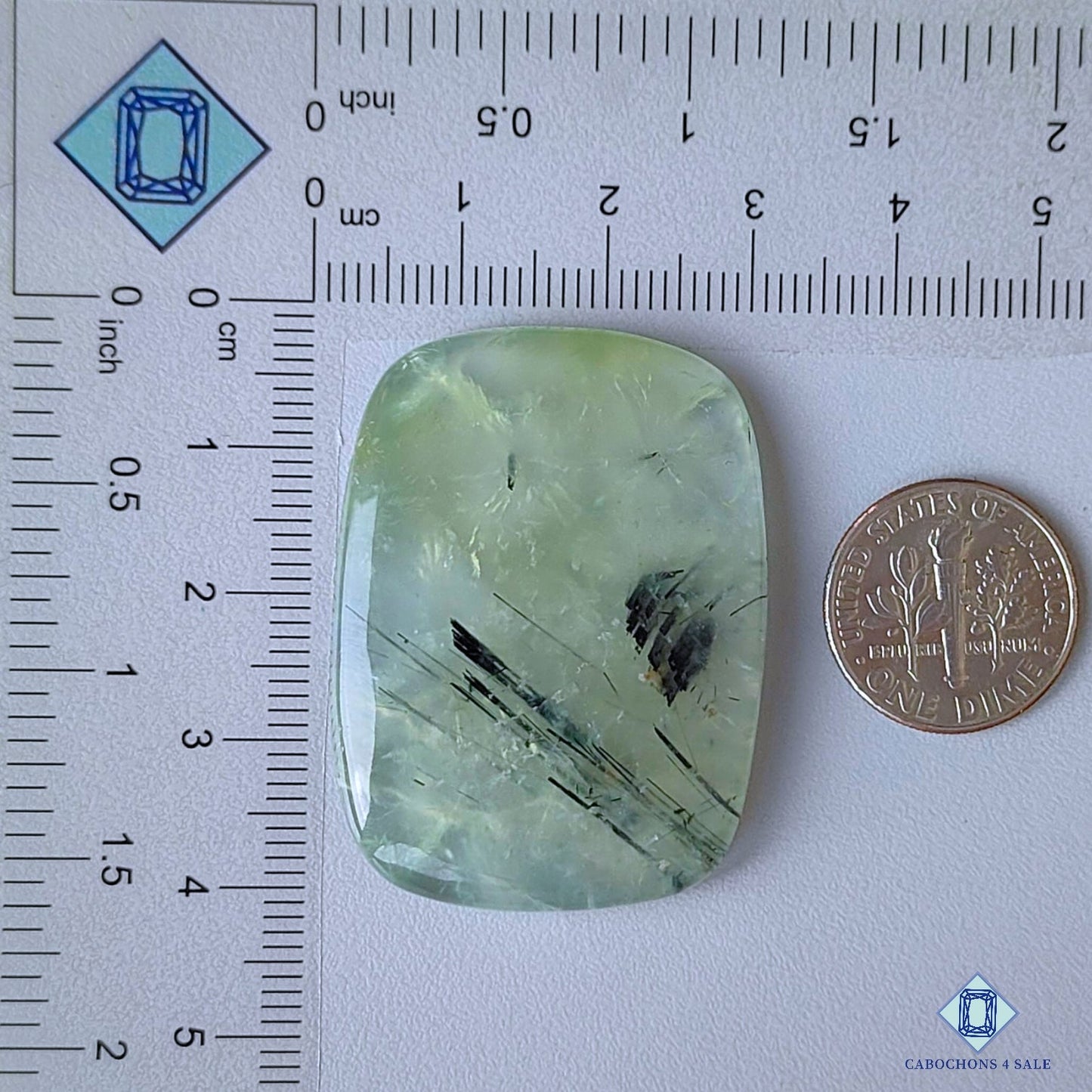 Prehnite Rutile