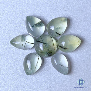 Natural Prehnite Rutile Gemstone  Mix Shape Lots 8*5*3mm to 8*3mm from South Africa  available for sale